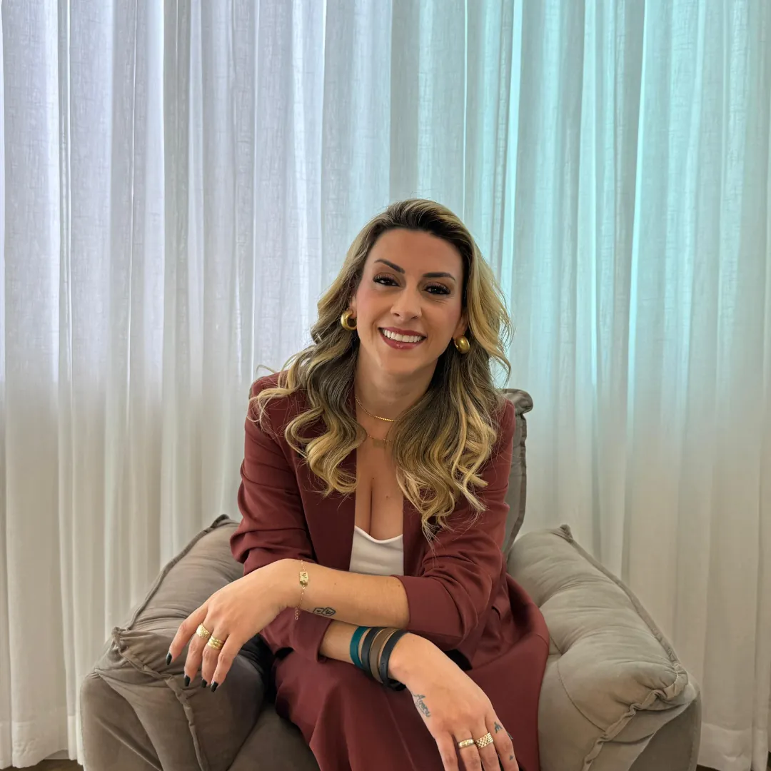 Fran Waldrigues palestrando — Instituto Viver de Psico